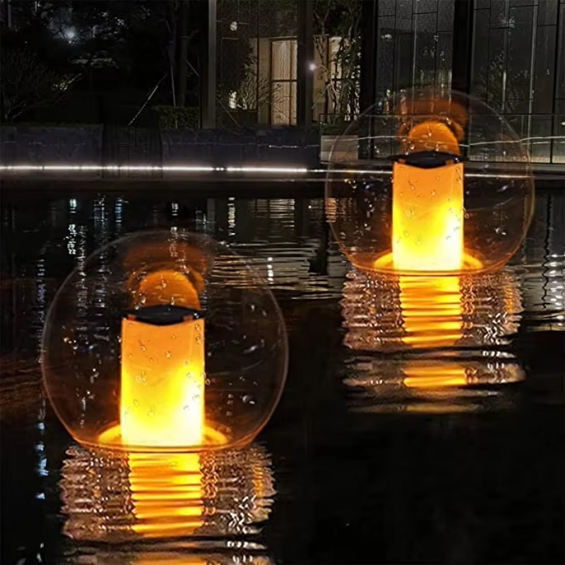 Pool Light Solar Rechargeable - Wodoodporne, solarnie ładowane, pływające oświetlenie basenowe