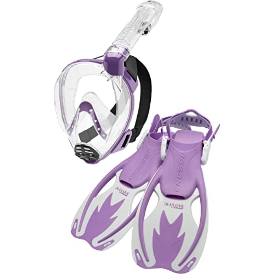 Snorkel Mask Full Face - Zestaw do snorkelingu dla dzieci w
