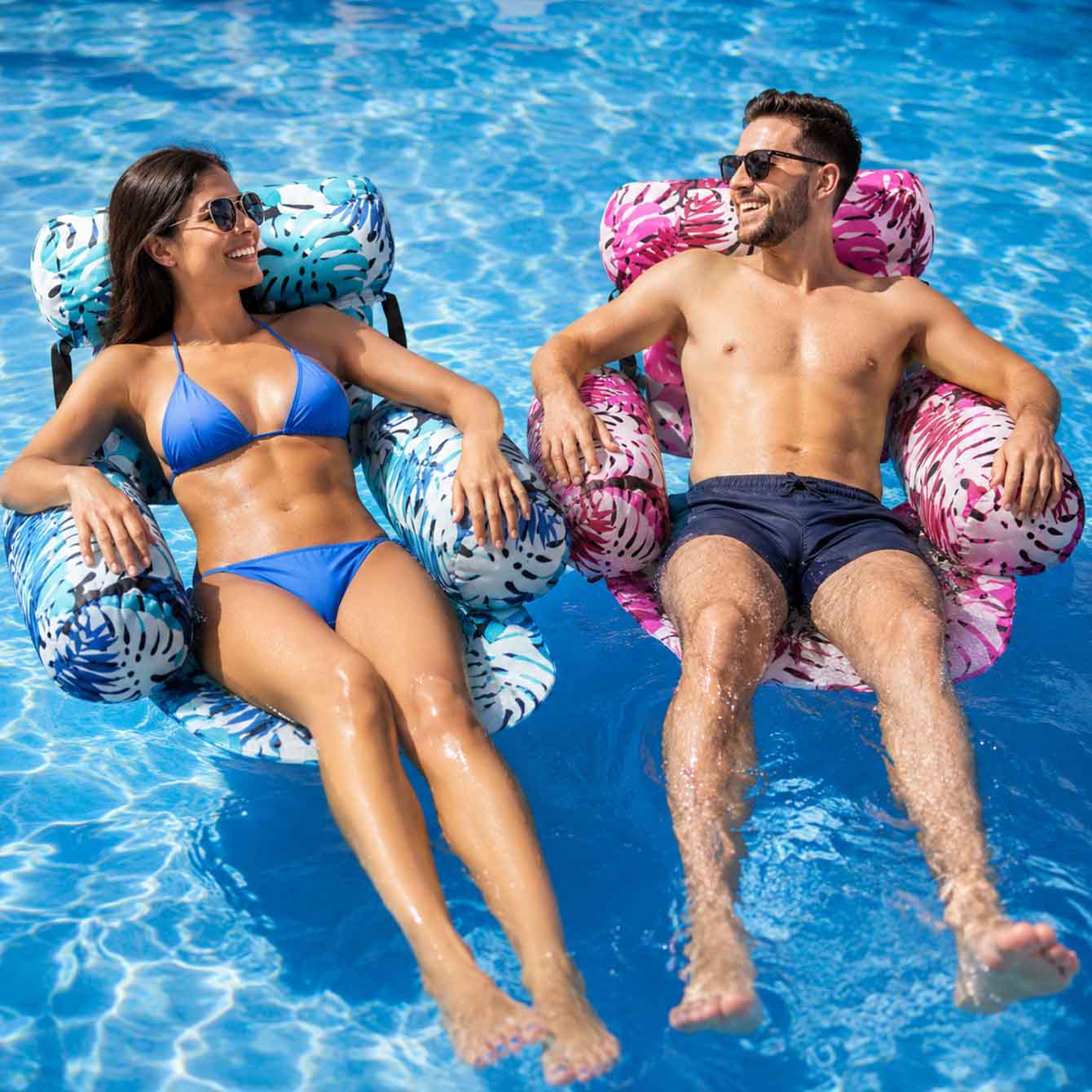 1 szt. Dmuchane leżaki do pływ – Pool Lounger Inflatable recenzja i cena