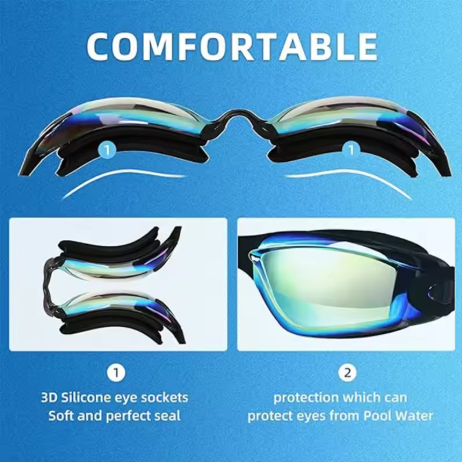 Okulary pływackie dla dorosłyc – Swim Goggles Anti Fog Uv recenzja i cena