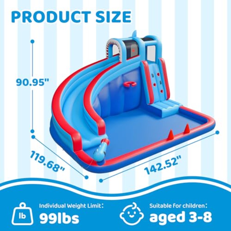 Nadmuchiwana zjeżdżalnia wodna – Water Slide Inflatable recenzja i cena