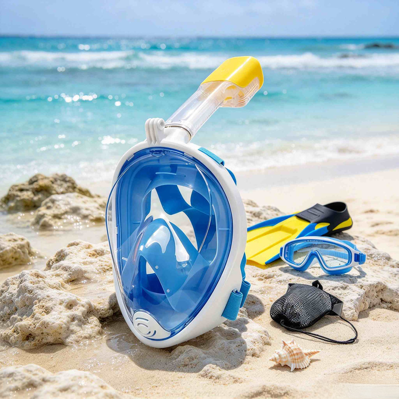 Maska do nurkowania z powietrz – Snorkel Mask Full Face recenzja i cena