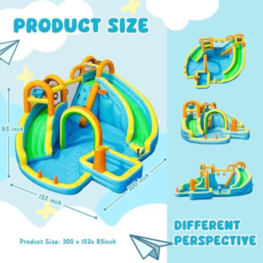 Nadmuchiwany park wodny na zew – Water Slide Inflatable recenzja i cena