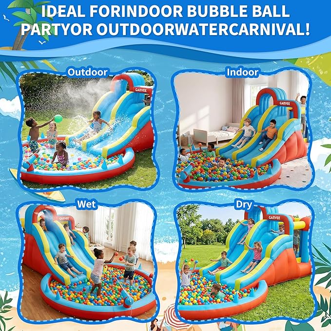 Nadmuchiwany park wodny 8-w-1  – Water Slide Inflatable recenzja i cena