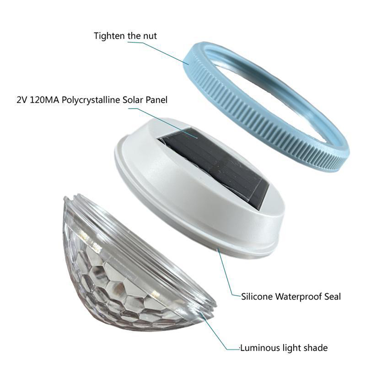 Solarne pływające oświetlenie  – Pool Light Solar Rechargeable recenzja i cena
