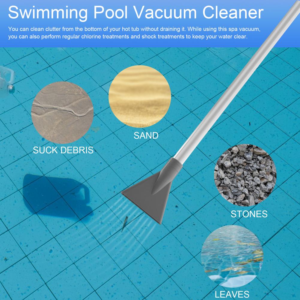 Odkurzacz basenowy z 2 adapter – Pool Vacuum Manual recenzja i cena