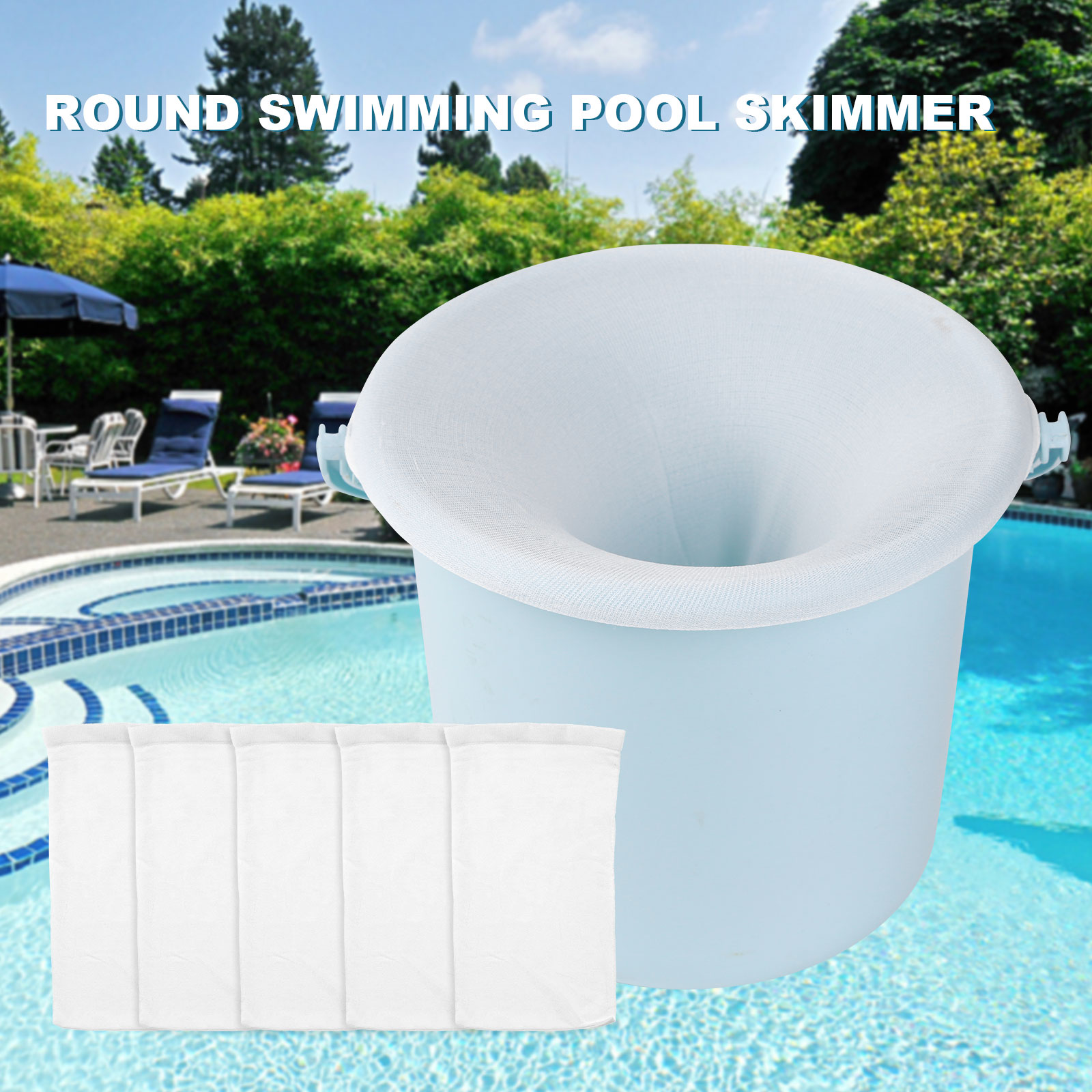 100-5 SZTUK Skarpetki do Skimm – Pool Skimmer Net recenzja i cena