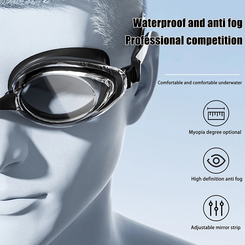 Profesjonalne okulary pływacki – Swim Goggles Anti Fog Uv recenzja i cena