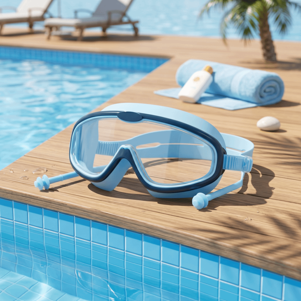 Okulary pływackie przeciwmgiel – Swim Goggles Anti Fog Uv recenzja i cena