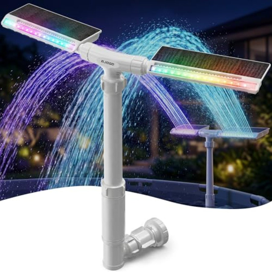Solarna fontanna do basenu, do – Pool Light Solar Rechargeable recenzja i cena