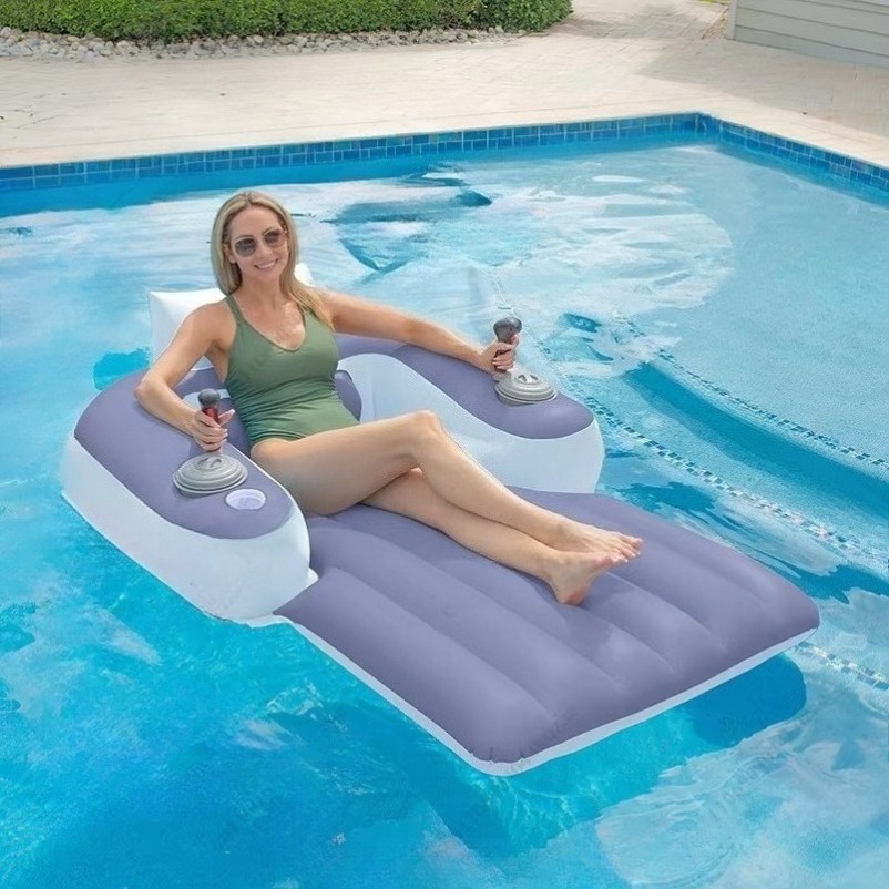 Nowe, nadmuchiwane, pływające  – Pool Lounger Inflatable recenzja i cena