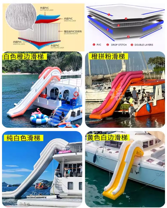 Nadmuchiwana jachtowa zjeżdżal – Water Slide Inflatable recenzja i cena