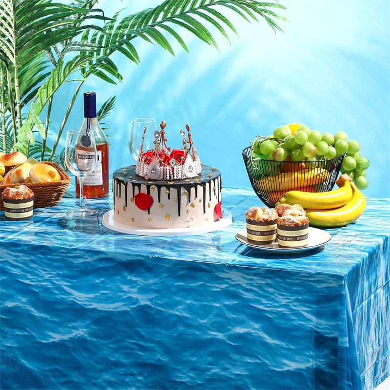 Jednorazowy obrus PE z wzorem  – Pool Cover Waterproof recenzja i cena
