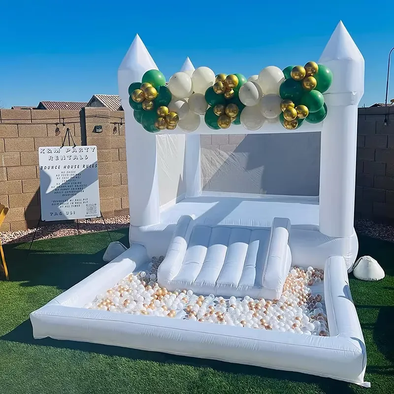 20264m Biały dmuchany zamek do – Water Slide Inflatable recenzja i cena