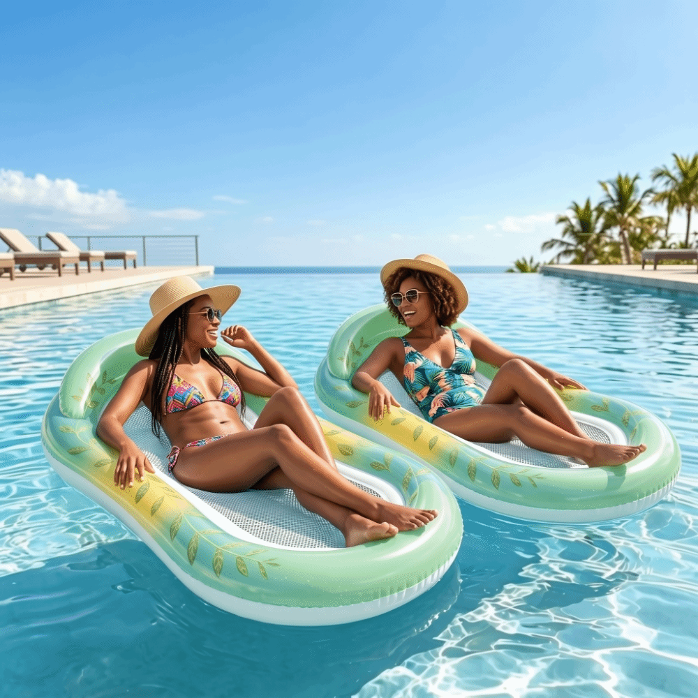 Nadmuchiwany materac w kształc – Pool Lounger Inflatable recenzja i cena